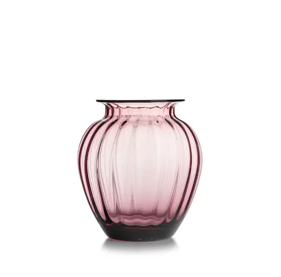 Emily Vase 23cm Rosa Optikk
