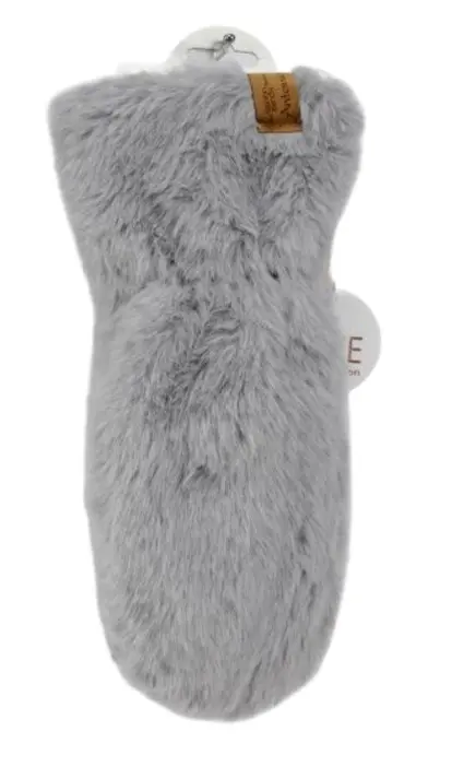 Pelsvotter Super Fluffy, grå
