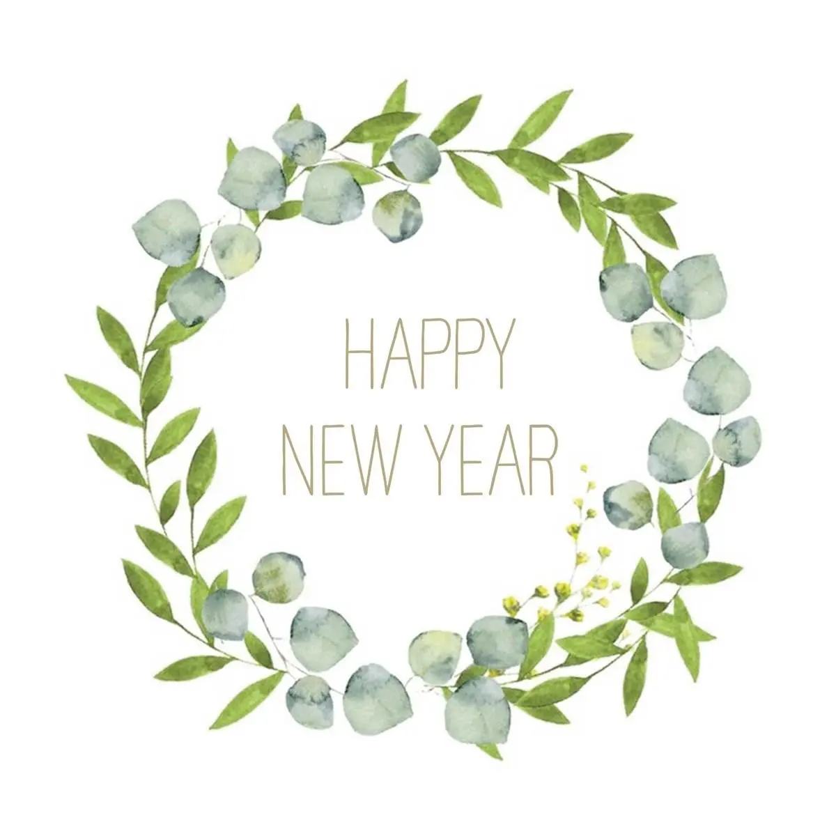 Middagsservietter Happy New Year fra PPD