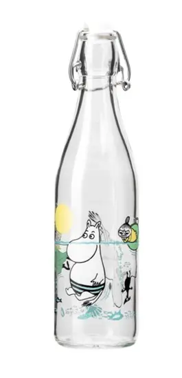 Mummi Glassflaske 0,5L - i vannet