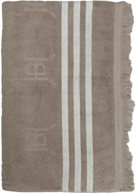 Halvor Bakke, Mølen strandhåndkle 100x180 Beige / Pure cashmere