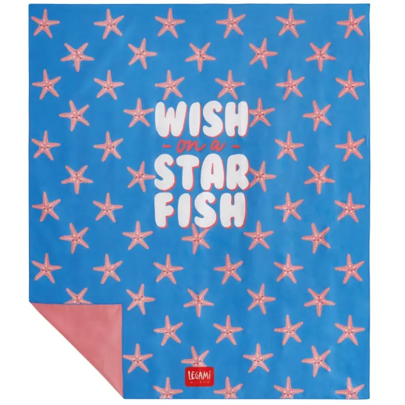 Strandhåndkle Maxi Starfish 175x200 cm Legami
