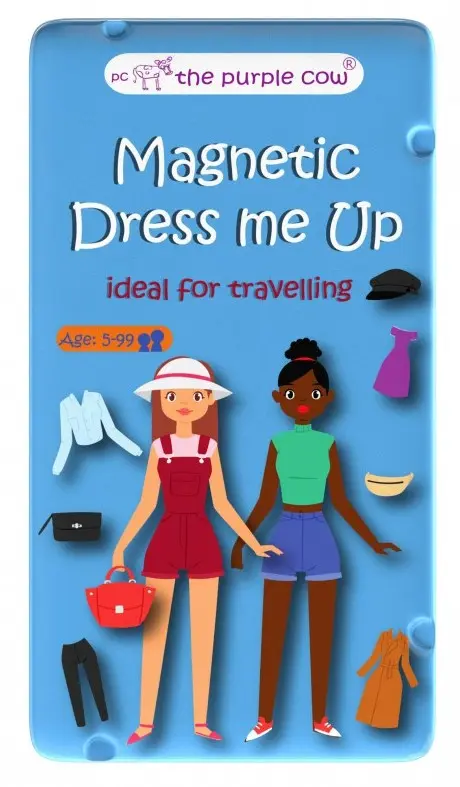 Magnetisk reisespill - Dress Me Up fra Purple Cow