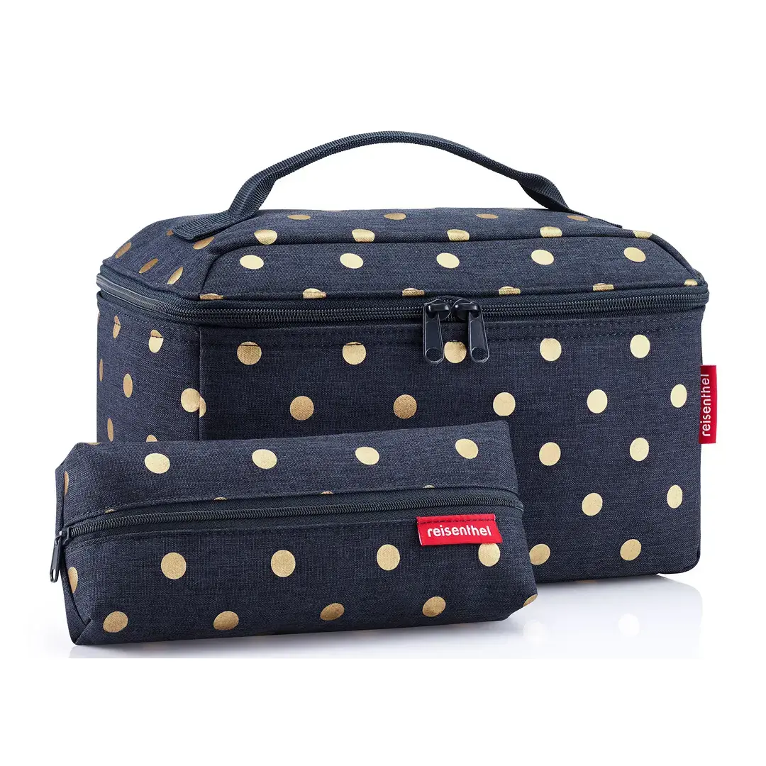 Reisenthel Gavesett Toalettmappe & Sminkepung Dots Blue