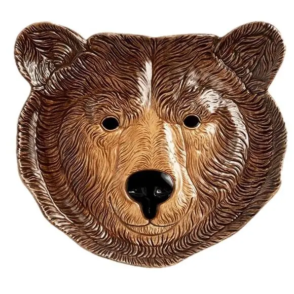 &Klevering Tallerken Grizzly 21,5 cm