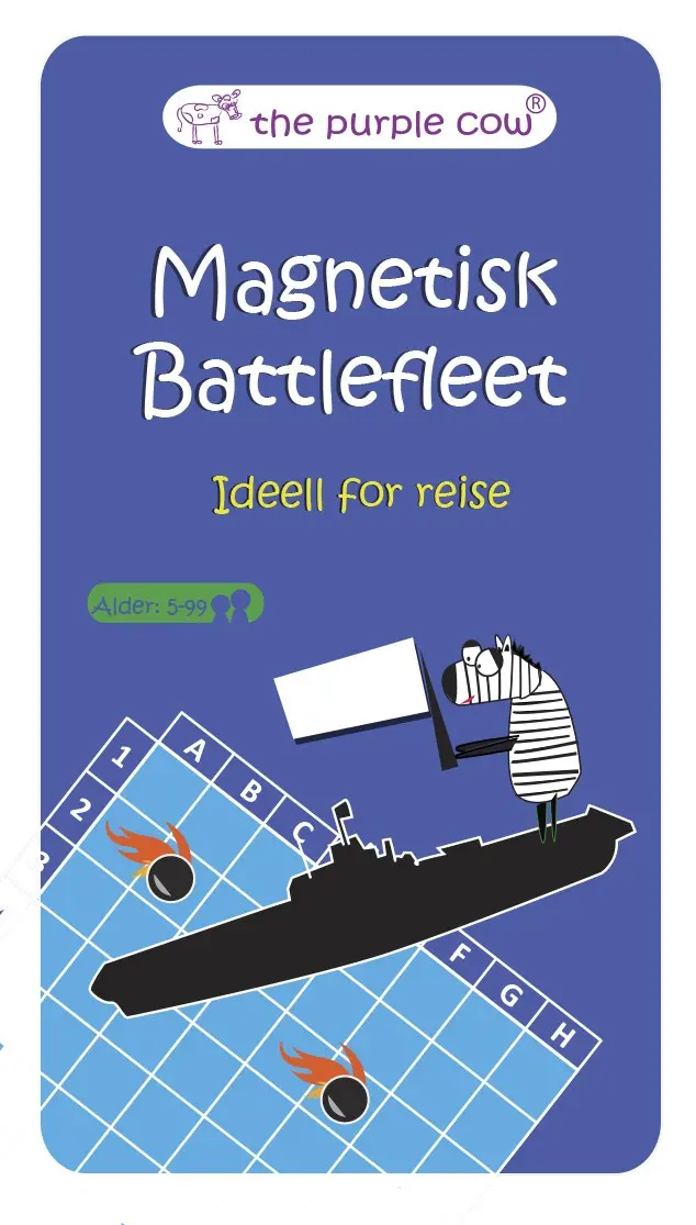 Magnetisk reisespill - Senk båtene - Vinn krigen!