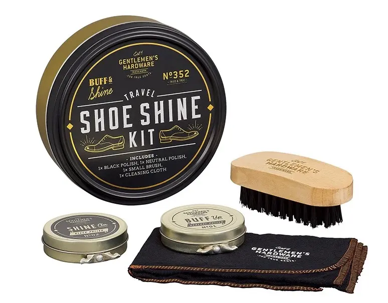 Skopuss i reisesett - Gentlemen`s Hardware