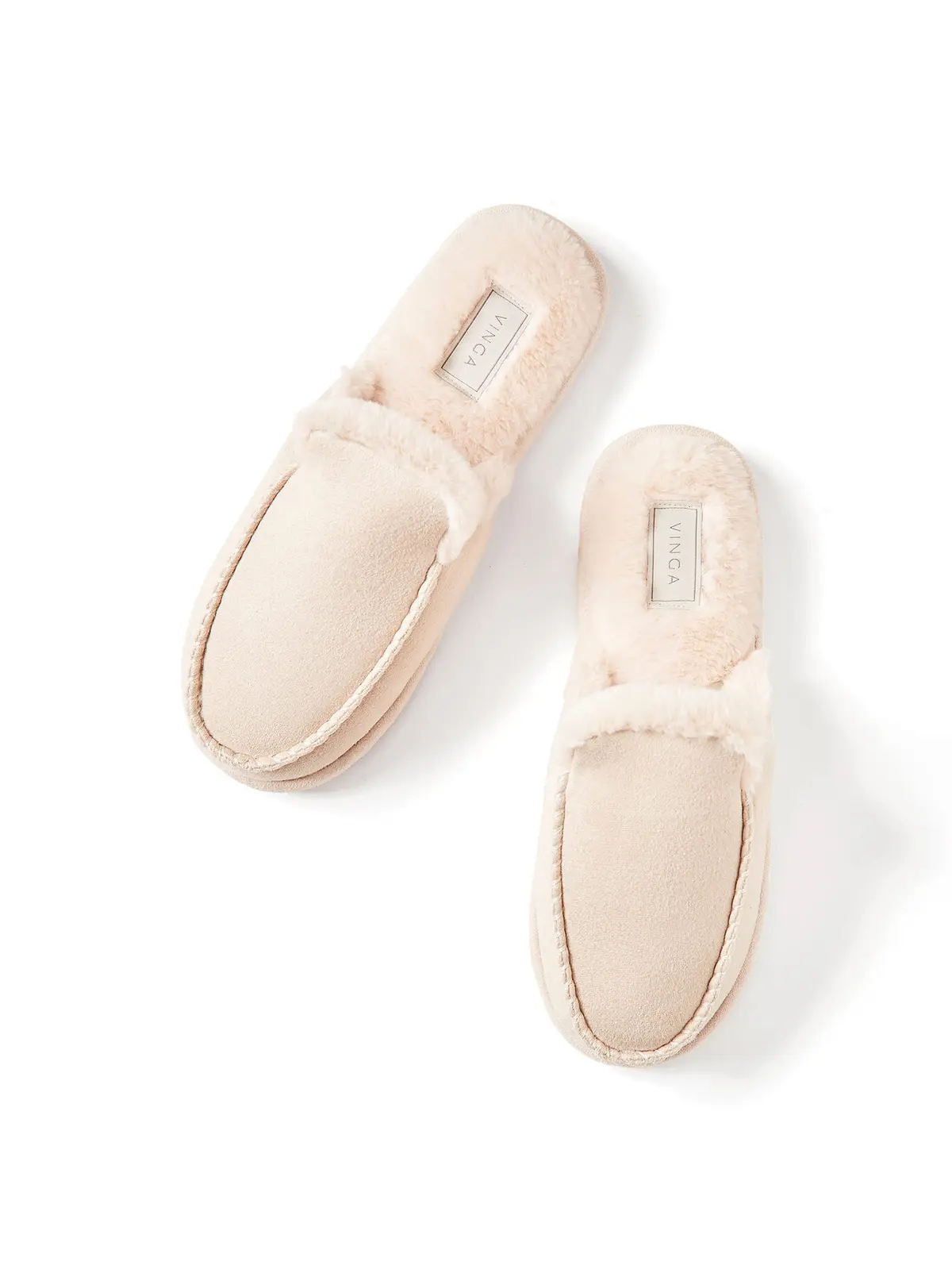 Slip-in Tøfler Bowen S/M, beige - Vinga