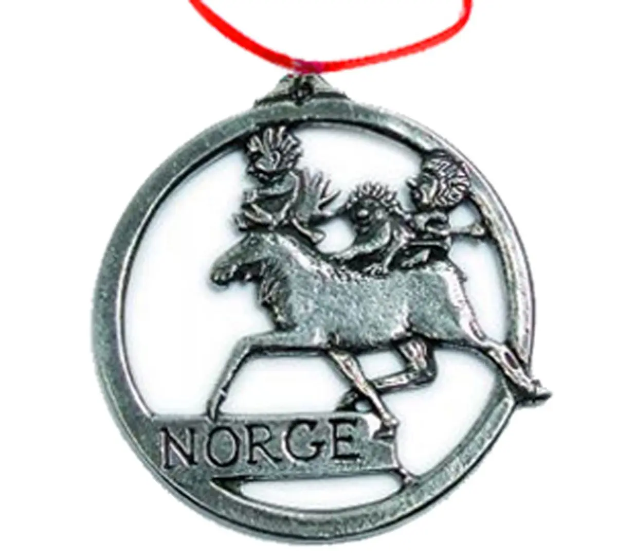 Pynt Uro Trollelgen i ekte tinn fra Tinn Per