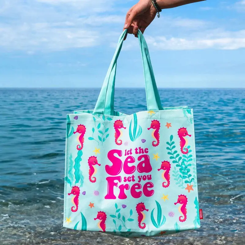 Strandveske Let The Sea Set You Free - Legami