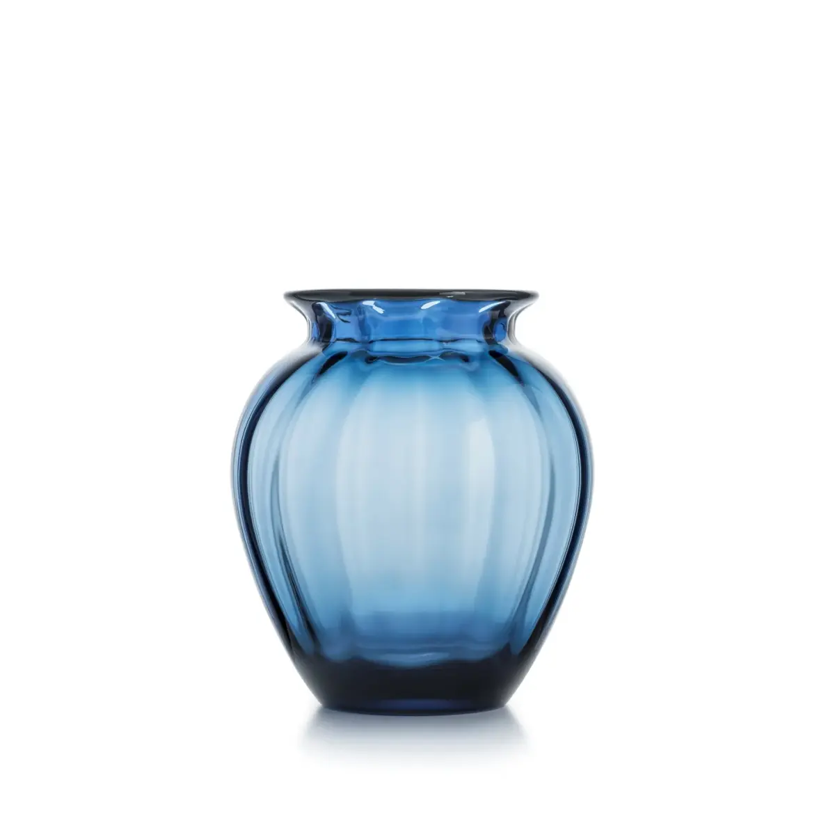 Emily Vase 23cm Blå Optikk