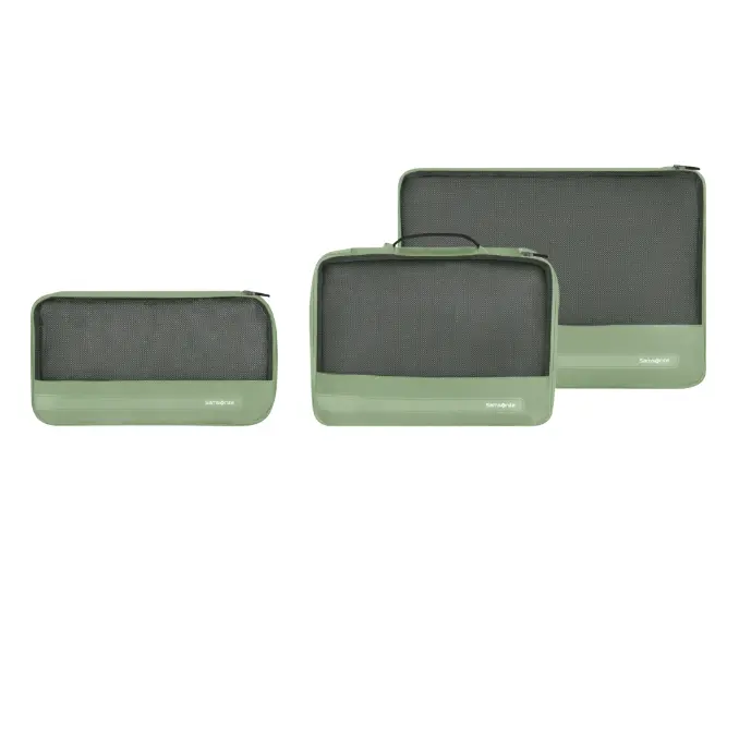 Samsonite TA Revolution pakkekuber - sett med 3 - Sage