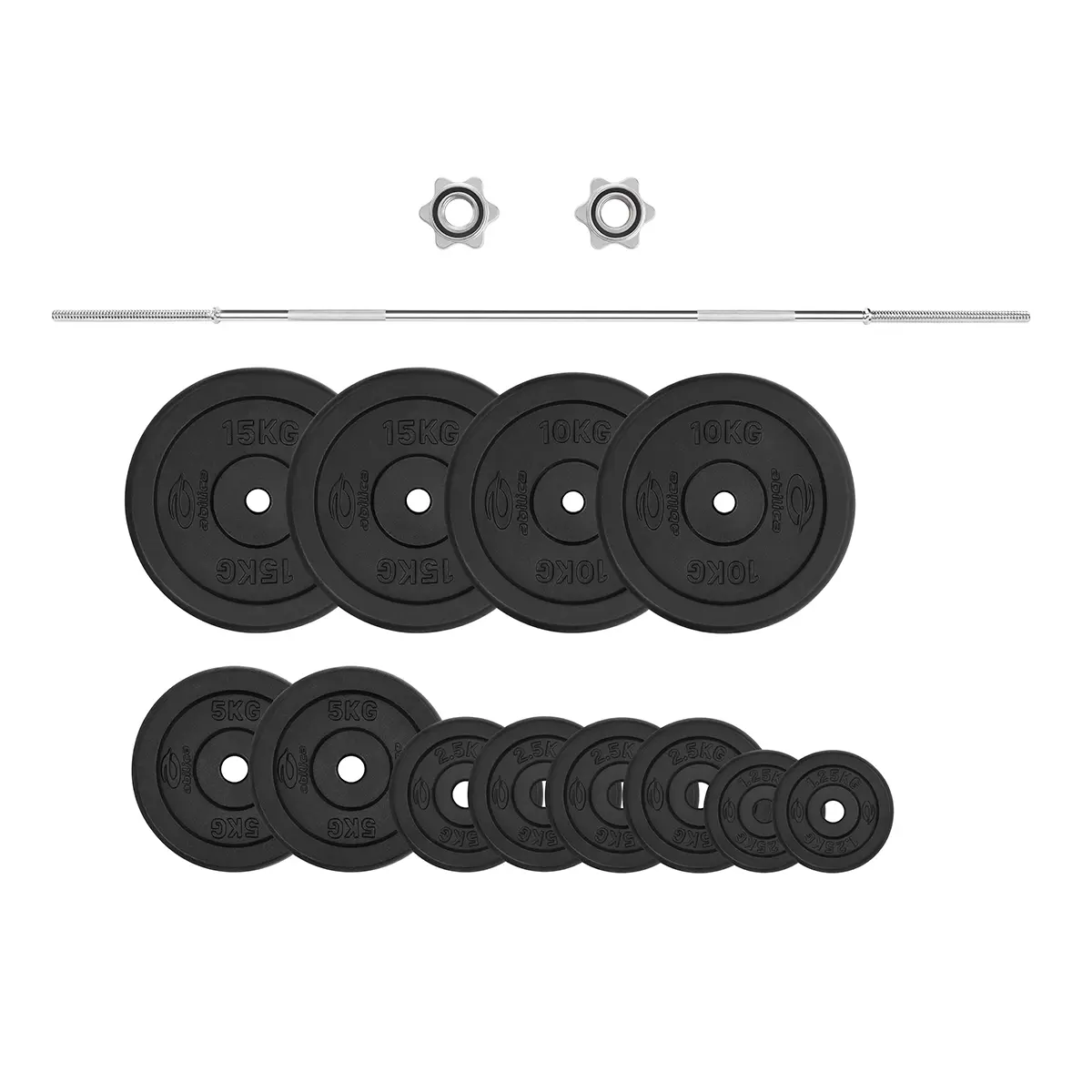 25mm Vektstang sett 80 kg