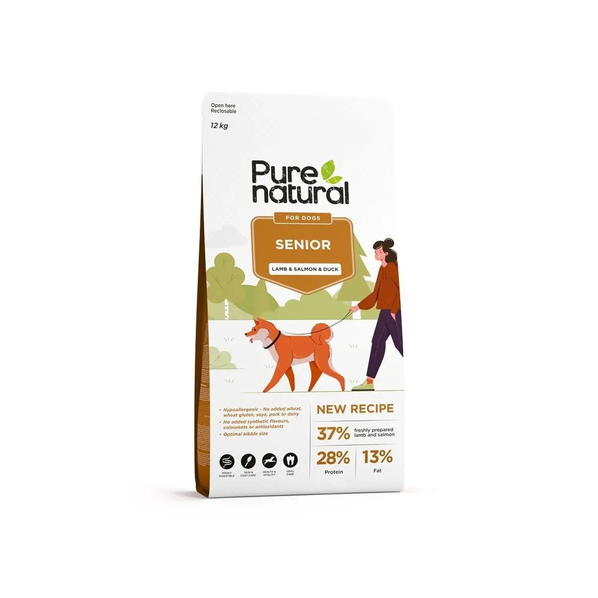 Purenatural Dog Senior Lamb, Salmon & Duck