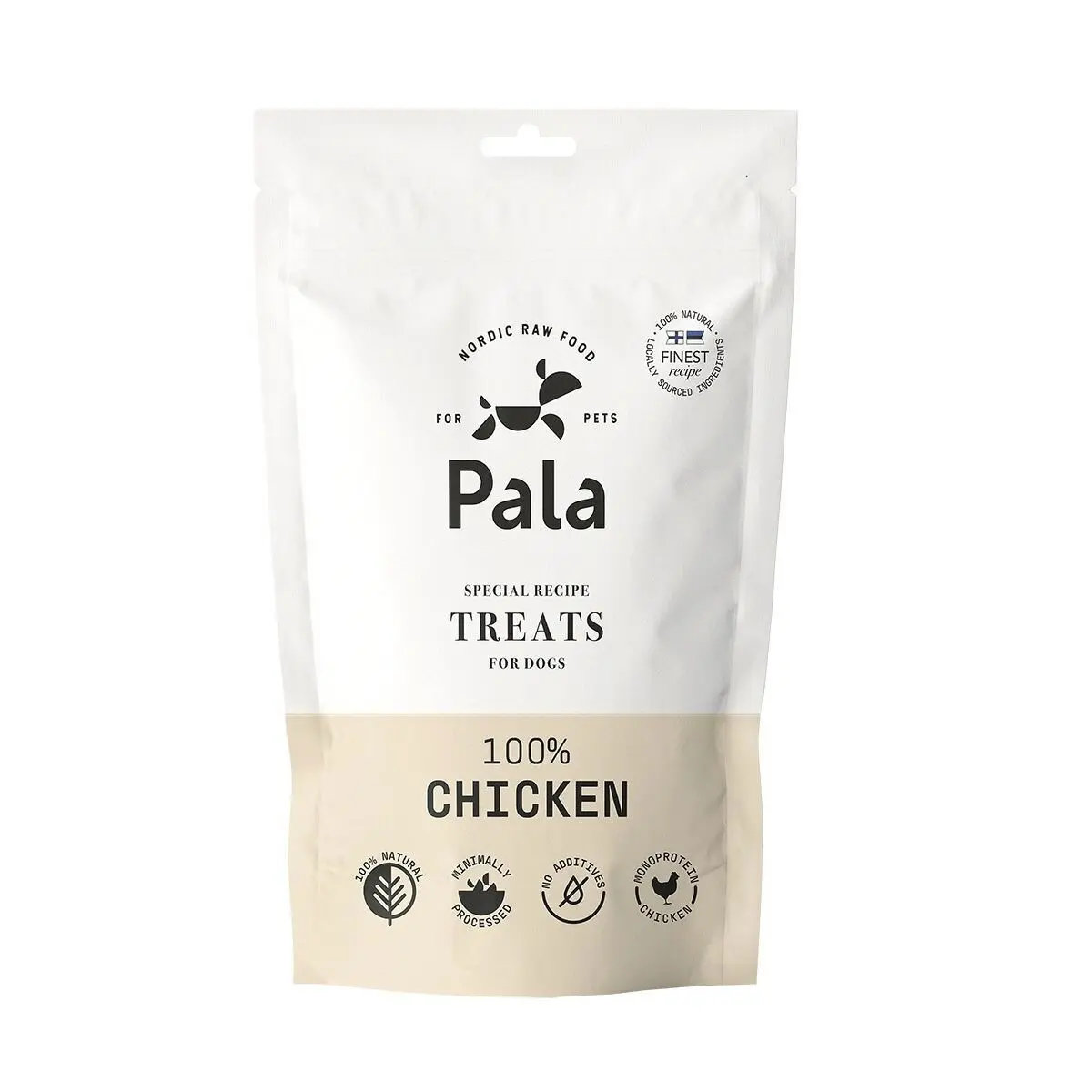 Pala 100% Chicken Lufttørket Hundegodbiter 100 g