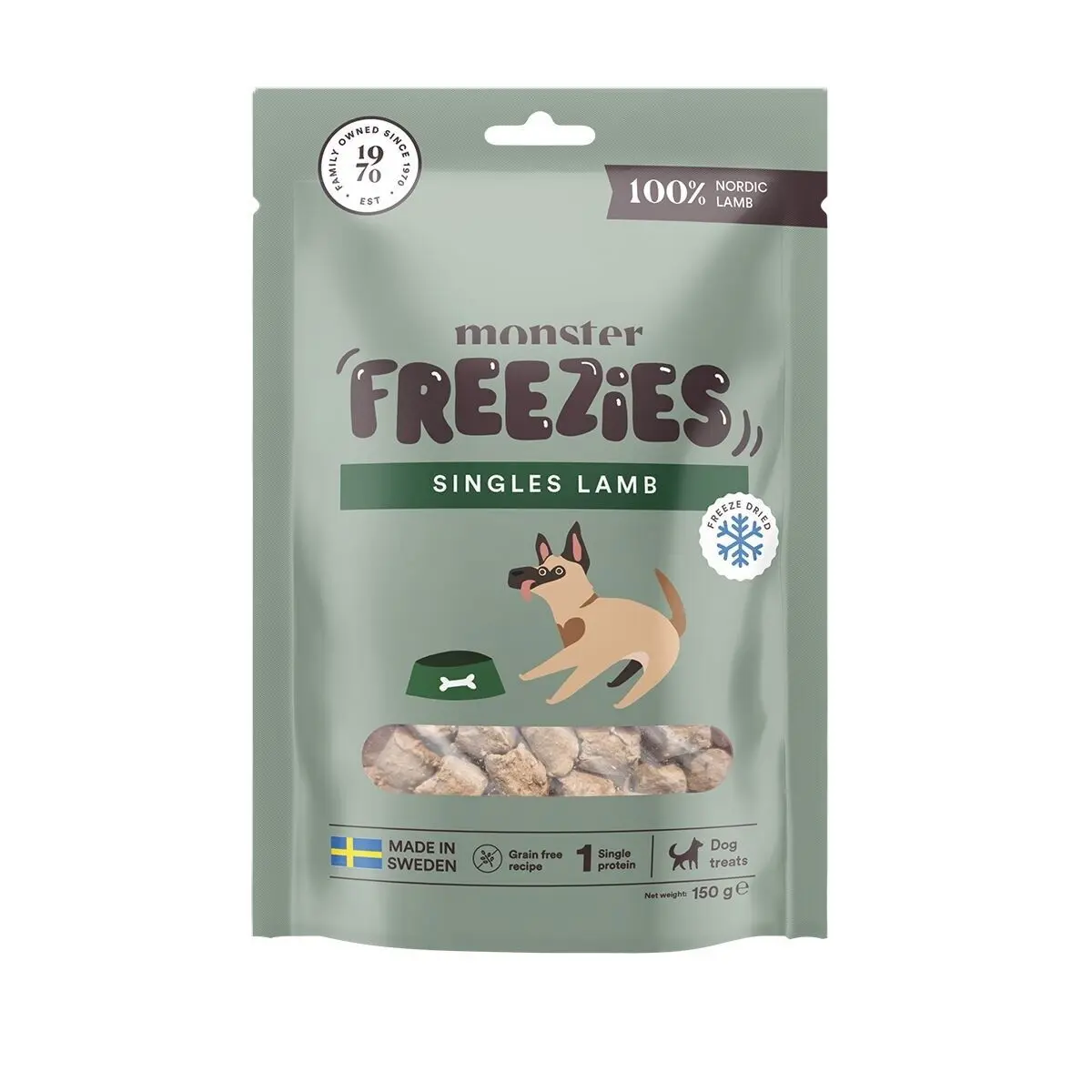 Monster Dog Treats Freeze Dried Lamb