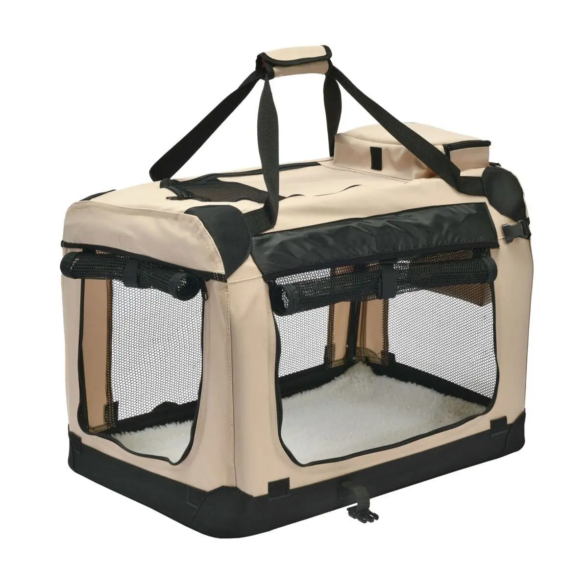 Little&Bigger SoftKennel Hundebur Nylon Beige