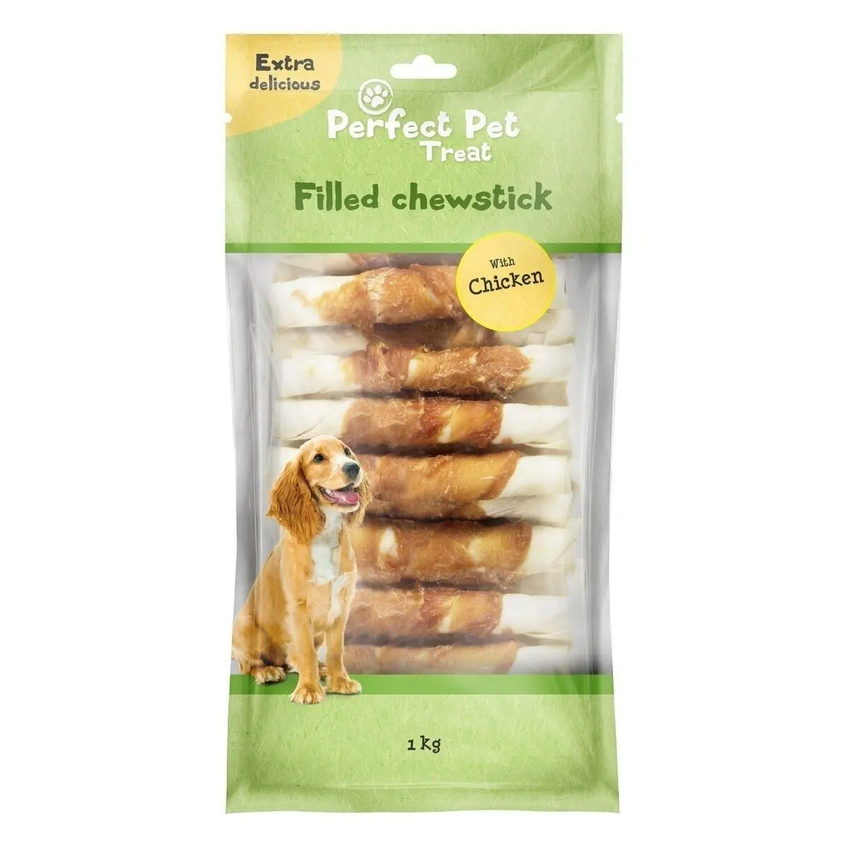 Perfect Pet Fylld Tuggpinne med Kyckling 13 cm