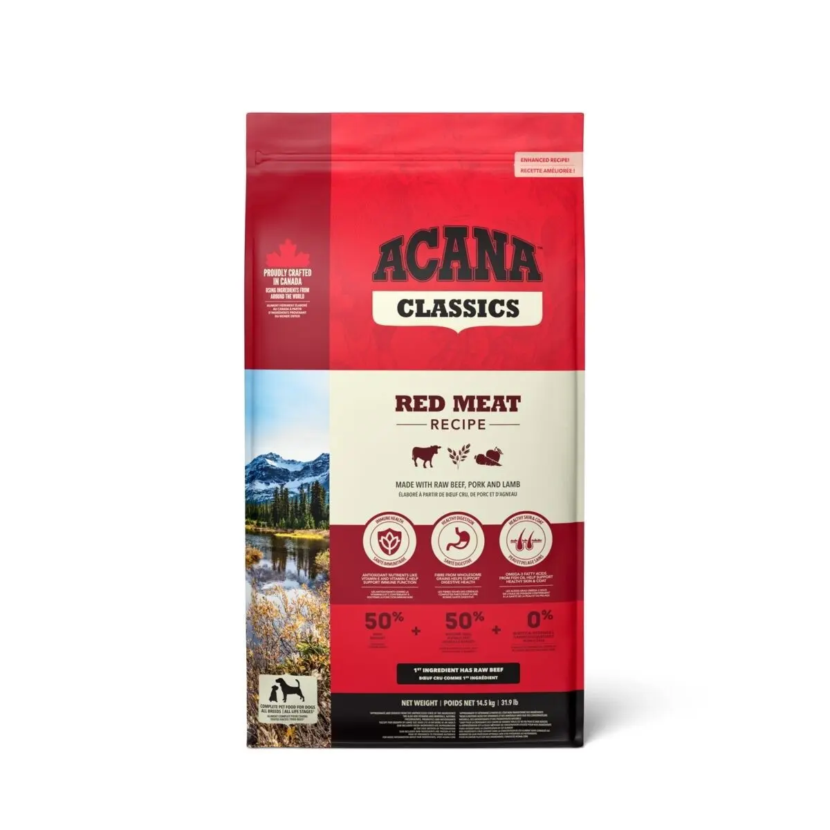Acana Dog Classics Red Meat Tørrfôr til Hund