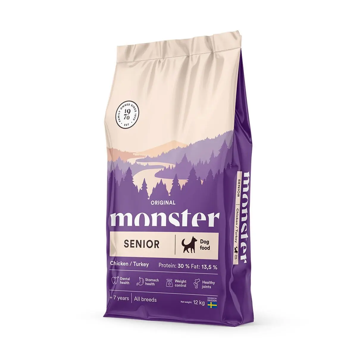 Monster Dog Senior Chicken and Turkey