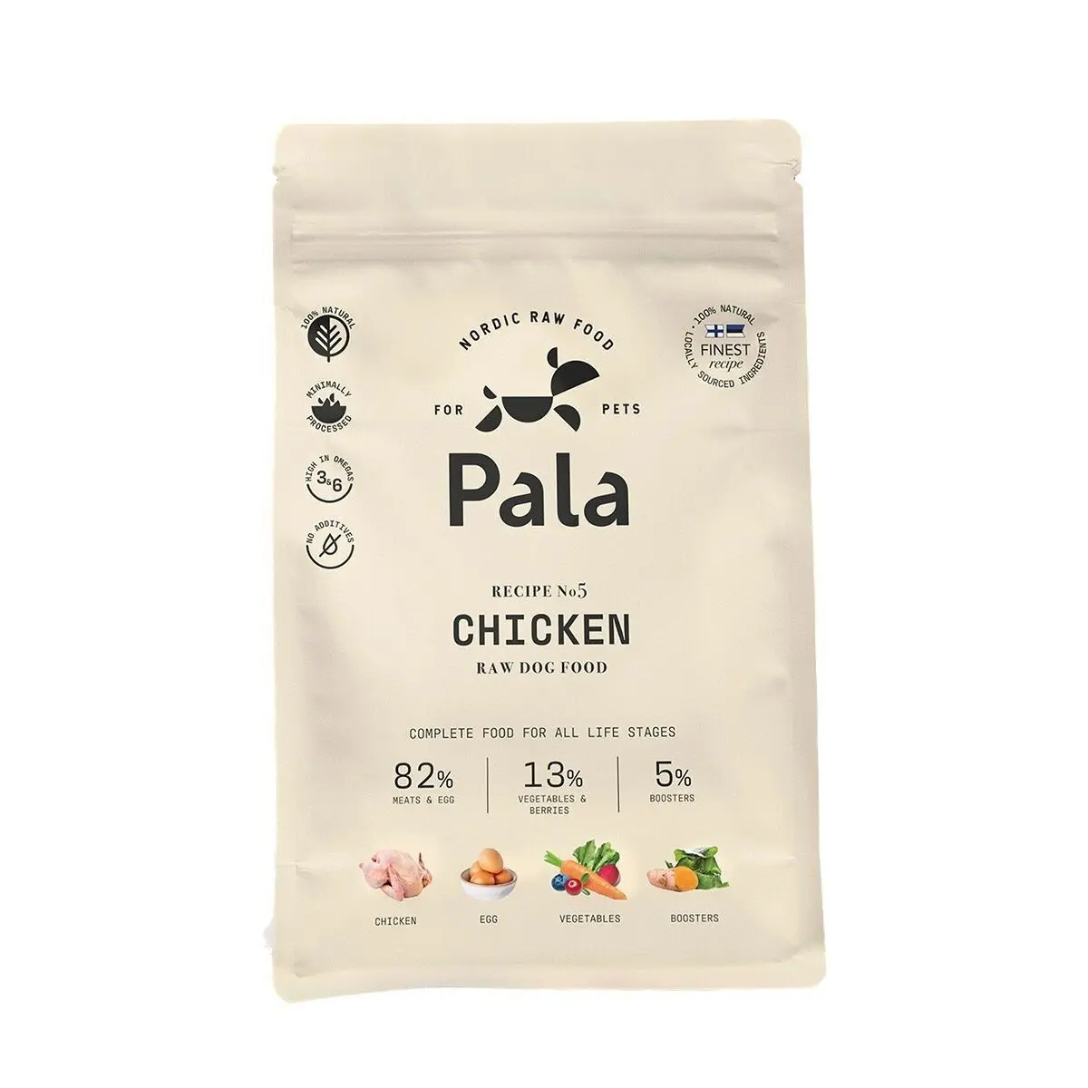 Pala C#5 Chicken Lufttørket Kornfritt Hundefôr