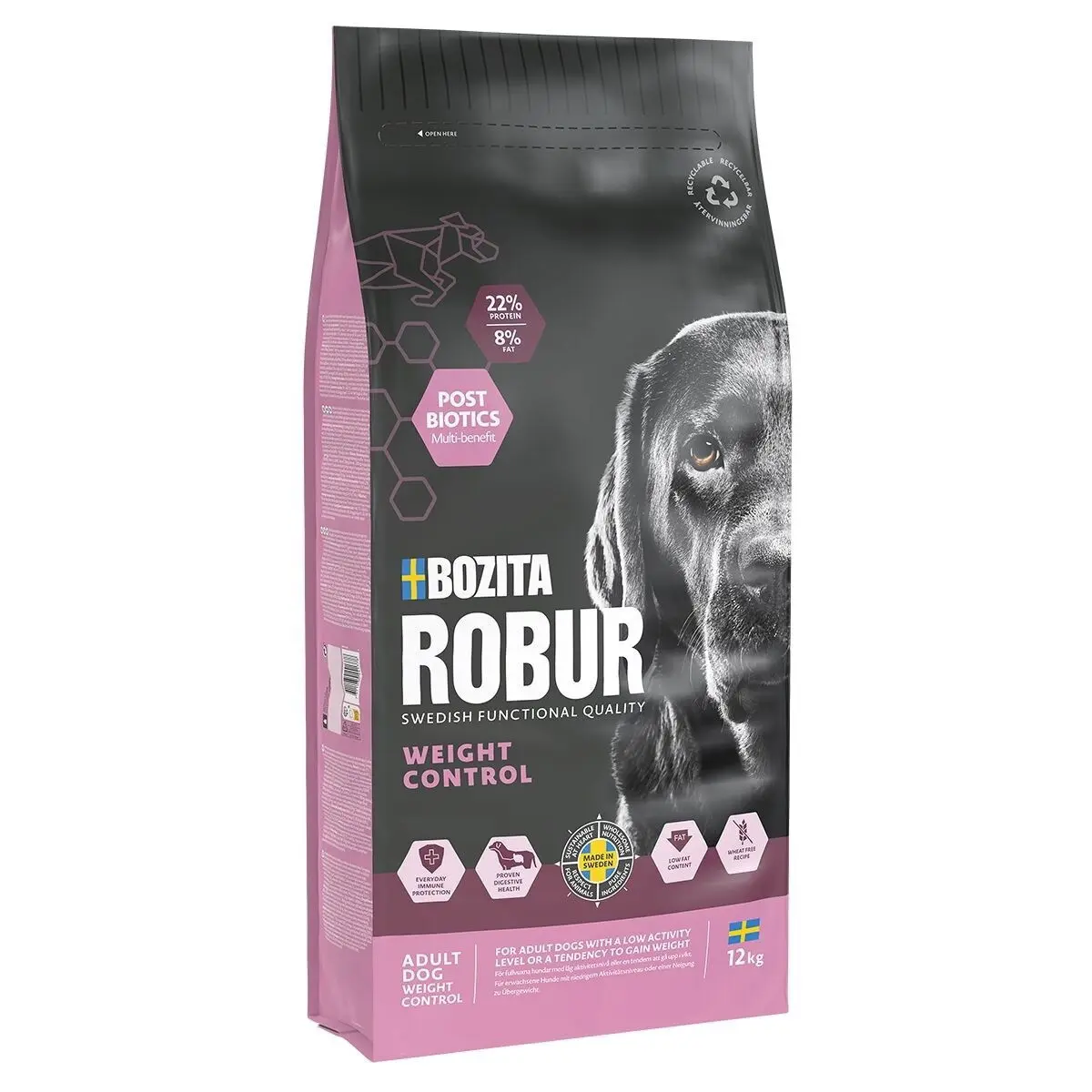 Bozita Robur Weight Control 12 kg