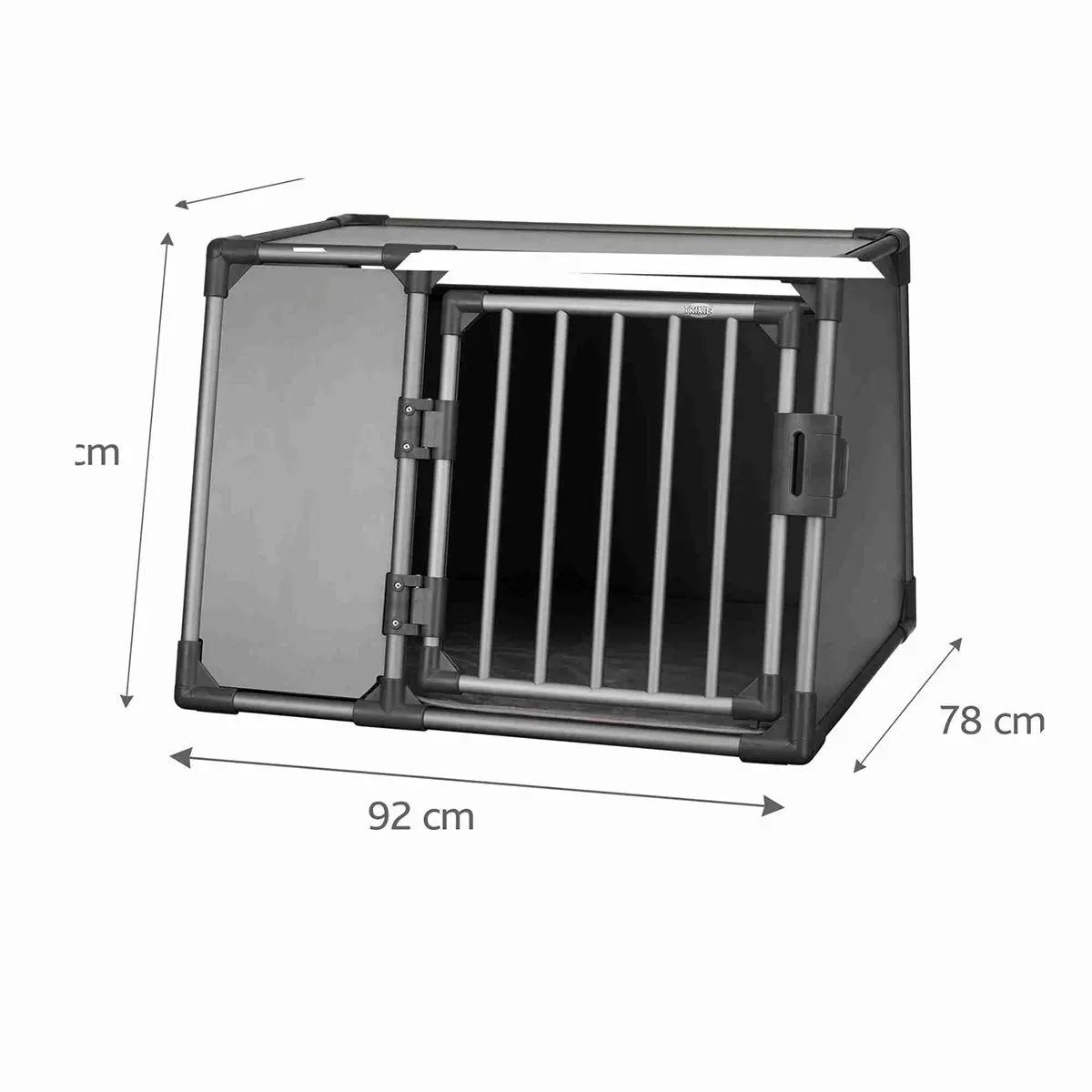 Trixie Bilbur Aluminium Svart