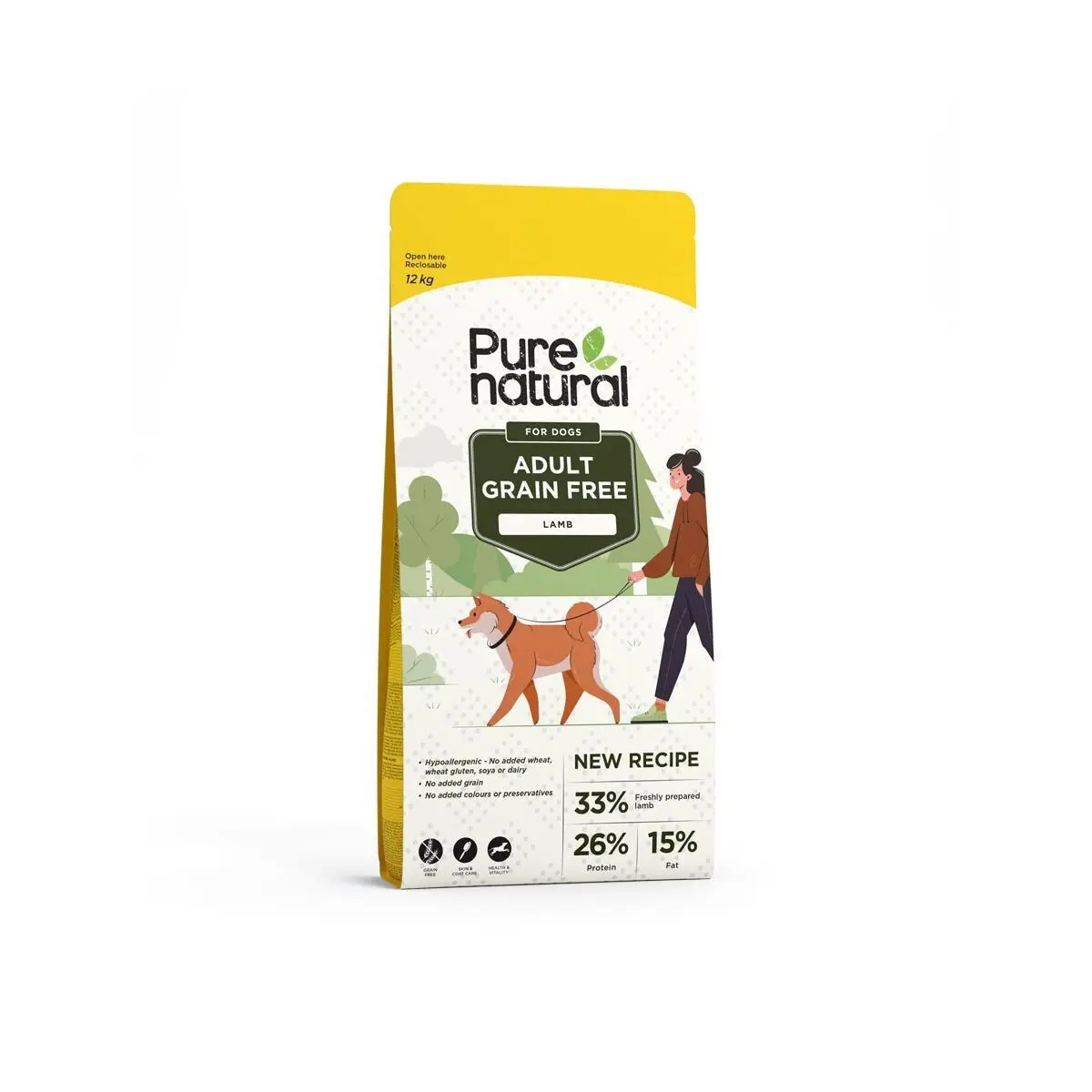 Purenatural Dog Adult Grain Free Lamb