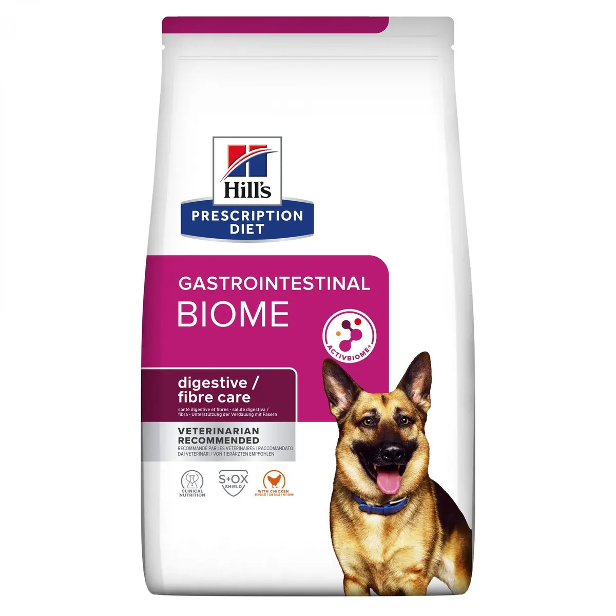 Hill's Prescription Diet Canine Gastrointestinal Biome Digestive/Fibre Care Chicken