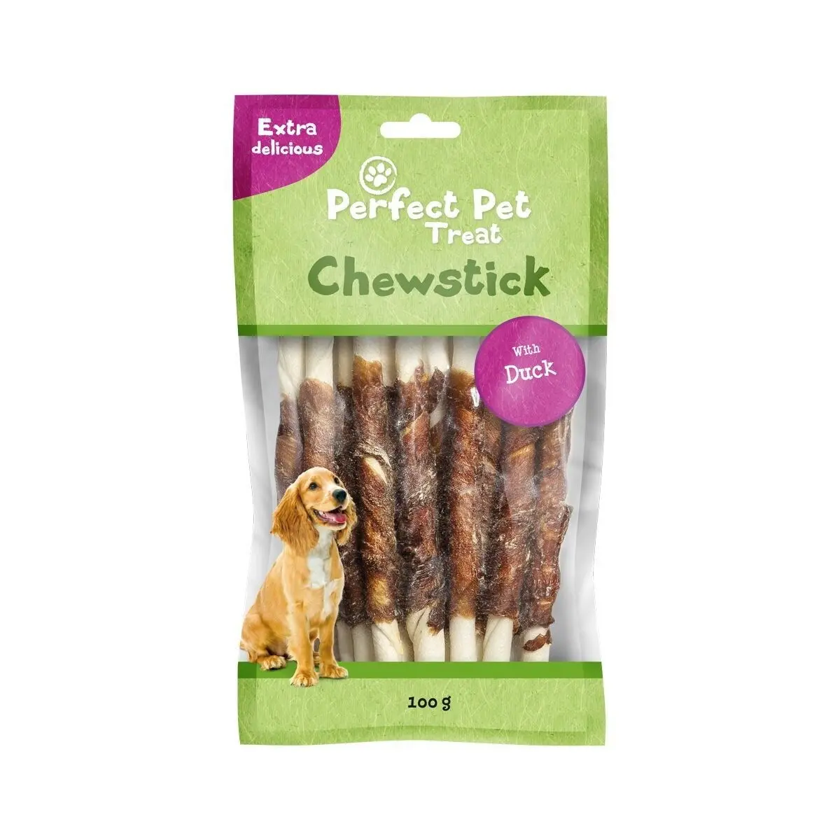 Perfect Pet Duck Wrapped Tuggben 13 cm