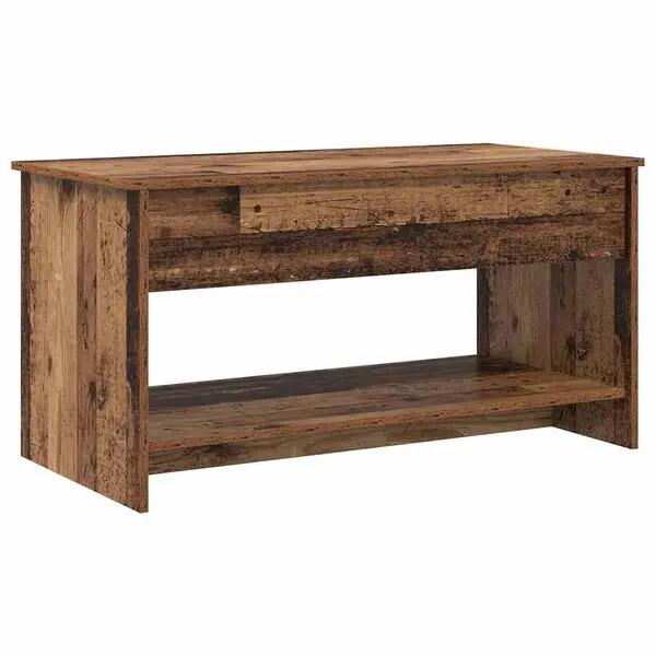 vidaXL Kaffebord Gamle tre 80 x 50,5 x 41,5 cm Konstruert tre