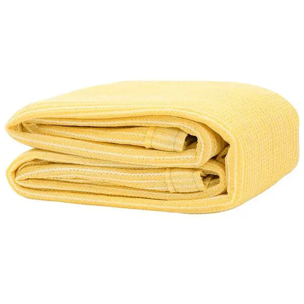 vidaXL Teltteppe beige 250x250 cm HDPE