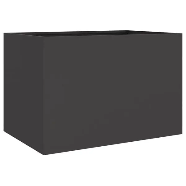 vidaXL Plantekasse svart 62x47x46 cm stål
