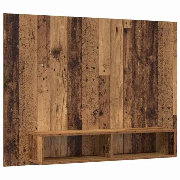 vidaXL TV-benksett Artisan Eik 120 x 23,5 x 90 cm Konstruert tre