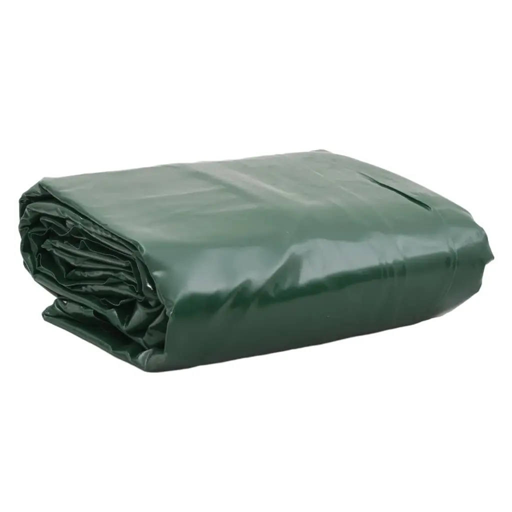 vidaXL Presenning grønn 4x4 m 650 g/m&sup2;