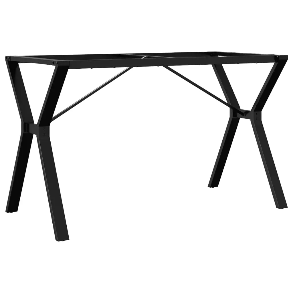 vidaXL Ben for spisebord Y-ramme 120x60x73 cm stål