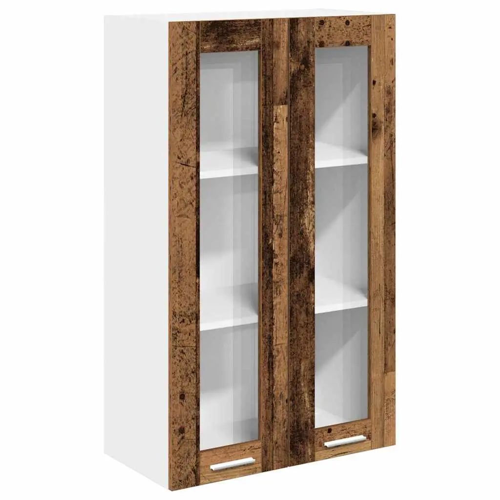 vidaXL Hengende skap Gammelt tre 60 x 31 x 100 cm Konstruert tre