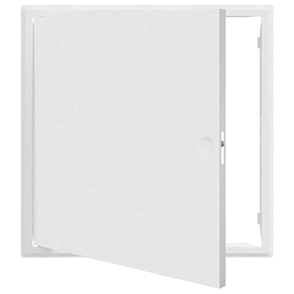 vidaXL Tilgangspanel Hvit 63 x 63 x 3 cm Stål