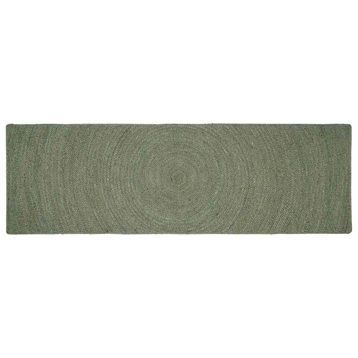 vidaXL Områdetepper Olivengrønn 80 x 300 cm Jute