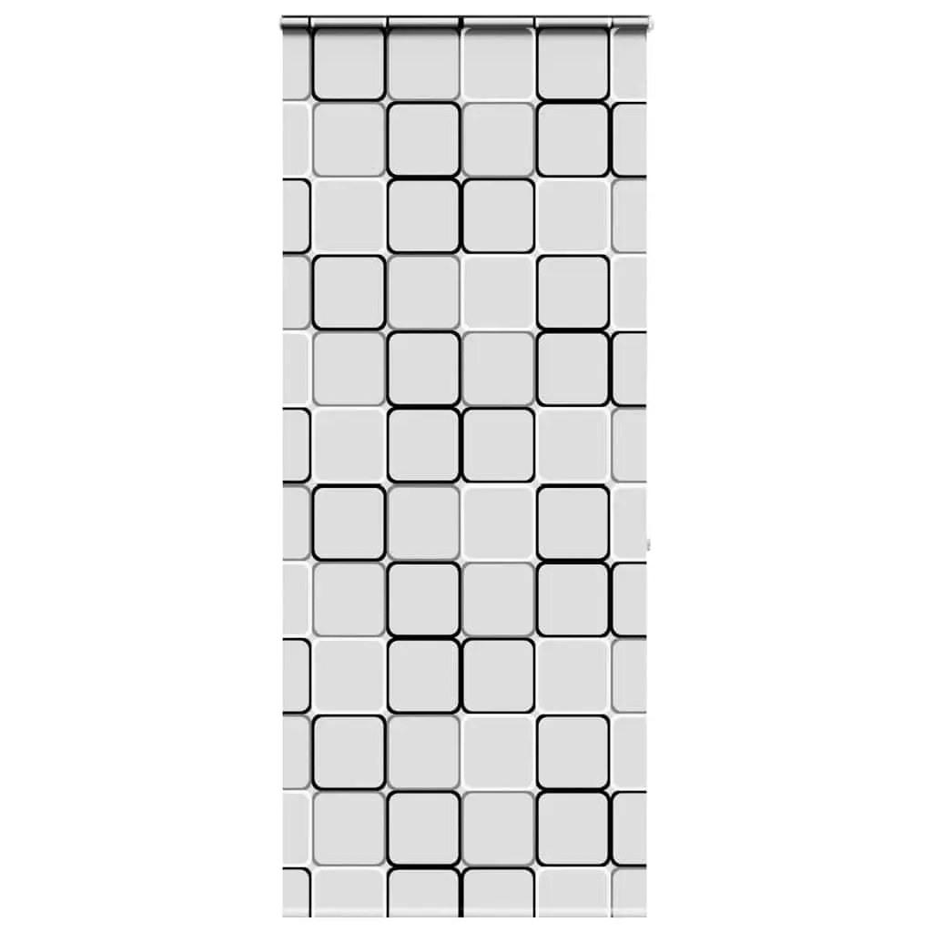 vidaXL Dusjrullgardin Cassonetto 100x240 cm Stoff Bredde 96 cm