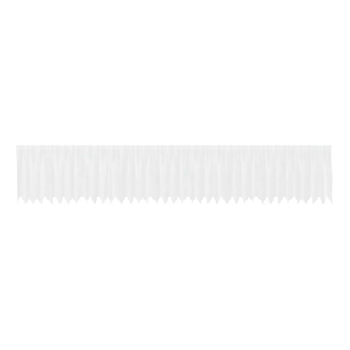 vidaXL Blondegardin Hvit 100x900cm Polyester