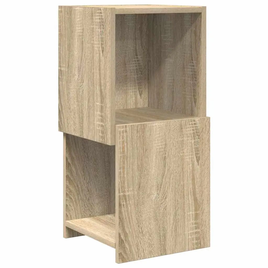 vidaXL Hjørneskap 30,5x30x65cm Konstruert tre Sonoma eik