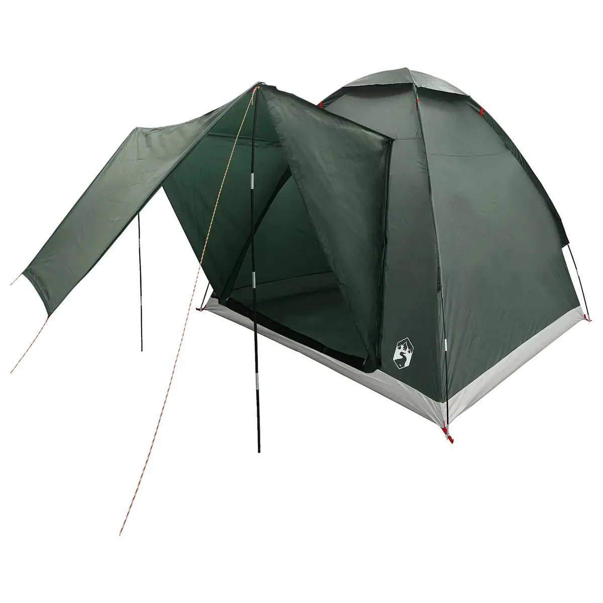 vidaXL Camping Telt 2-personers Army grønn Polyester og stål