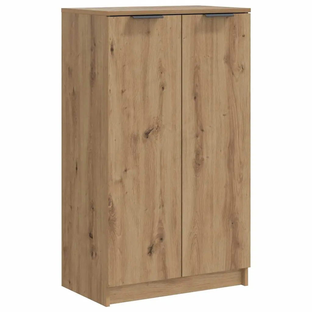 vidaXL Skoskap artisan eik 59x35x100,5 cm konstruert tre