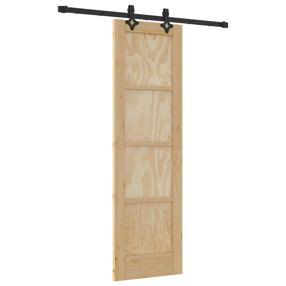 vidaXL Skyvedør ORKDAL 61 x 198,5 cm Heltre furu Naturlig