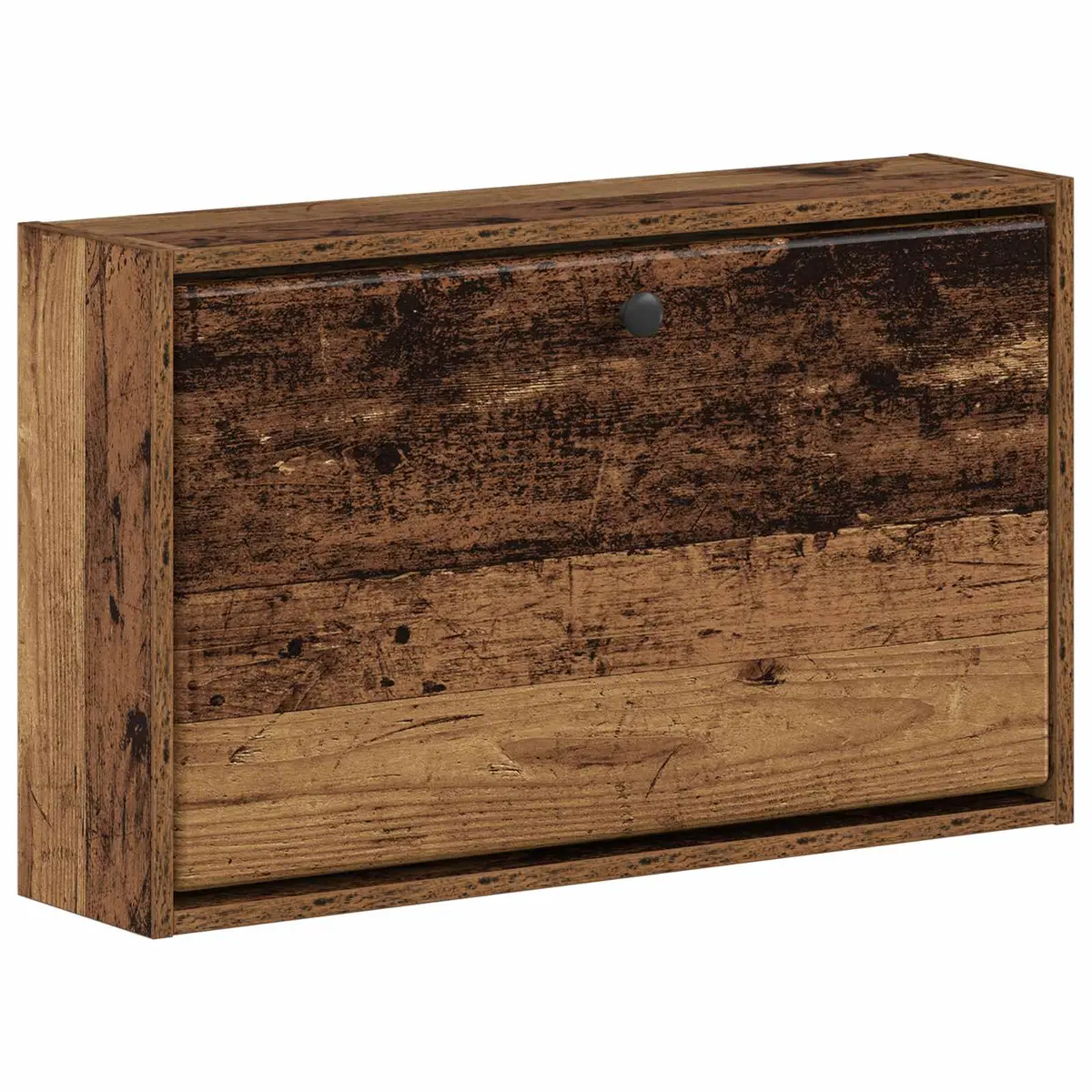 vidaXL Vegghengt skoskap BREDA 71 x 17 x 43 cm Konstruert tre