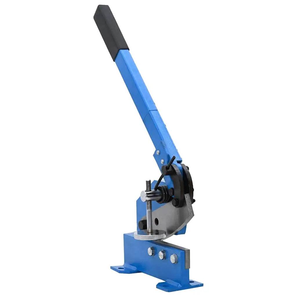 vidaXL Benkplatesaks 125 mm blå