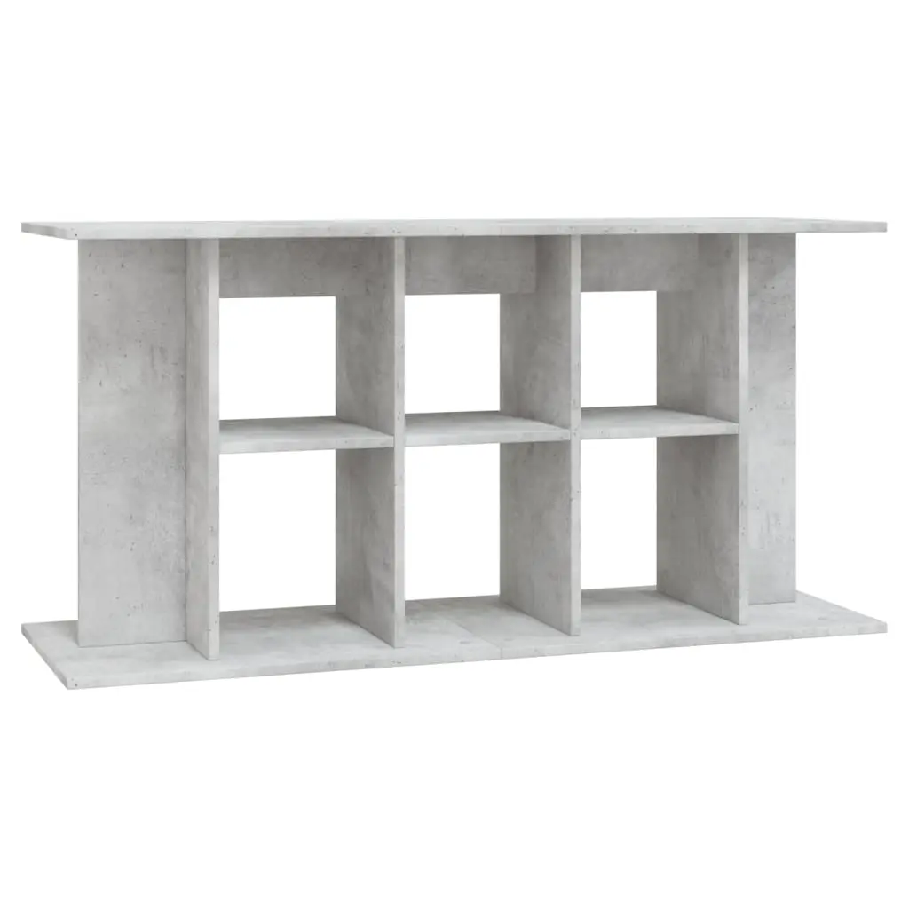 vidaXL Akvariestativ betong grå 120x40x60 cm konstruert tre