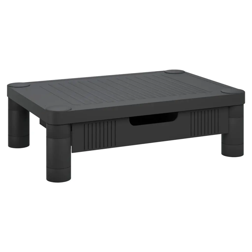 vidaXL Monitorstativ svart 43x30,5x13 cm