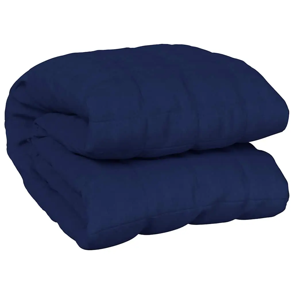 vidaXL Vektdyne blå 200x225 cm 13 kg stoff